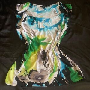 Vintage Y2K Express abstract top